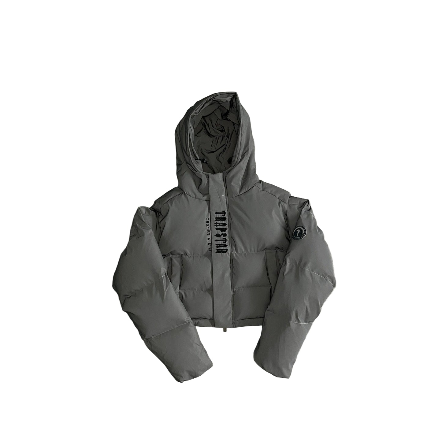 Trapstar Short Decoded Down Jacket "Reflective"