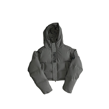 Trapstar Short Decoded Down Jacket "Reflective"
