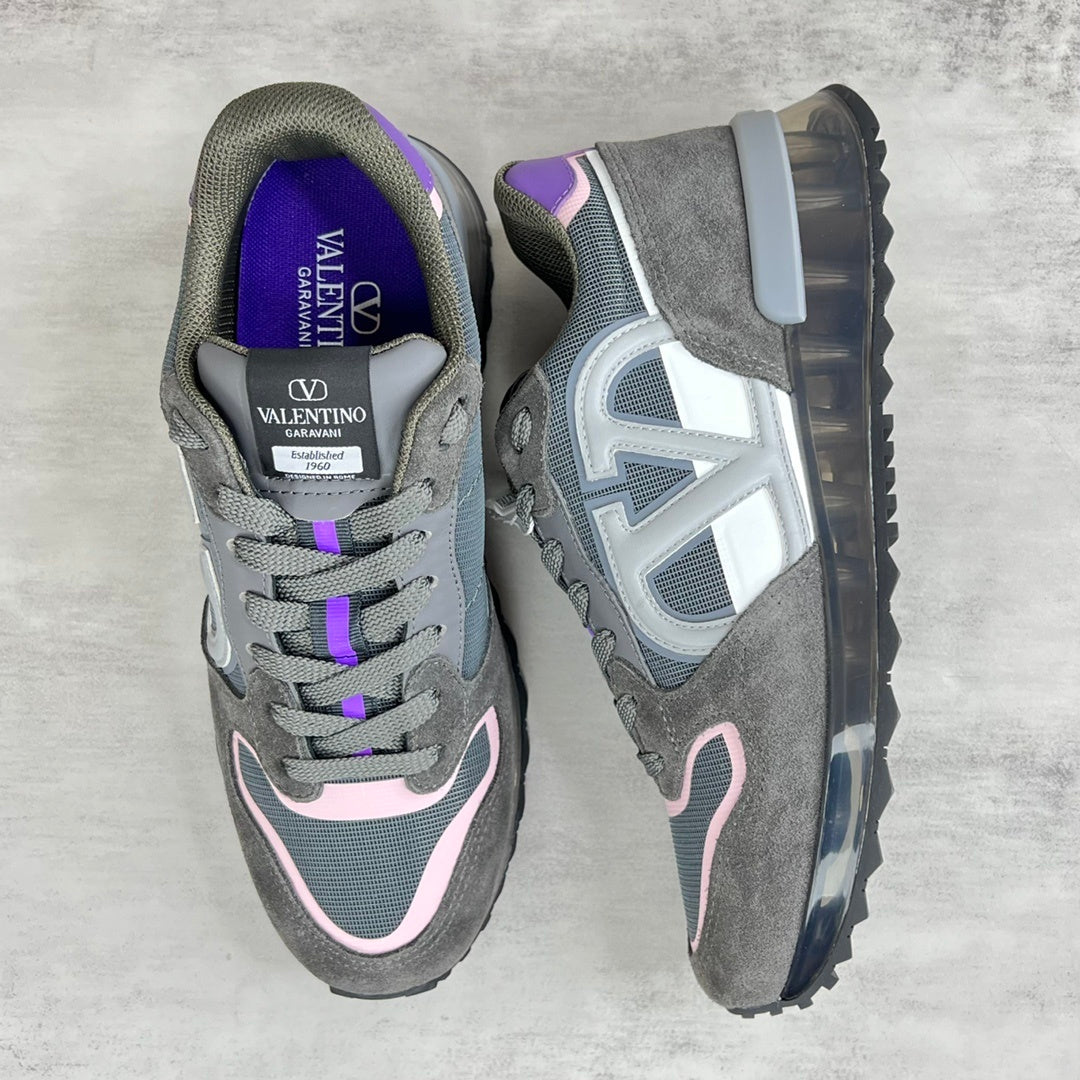 Valentino Garavani V-Logo "Grey-White-Purple"