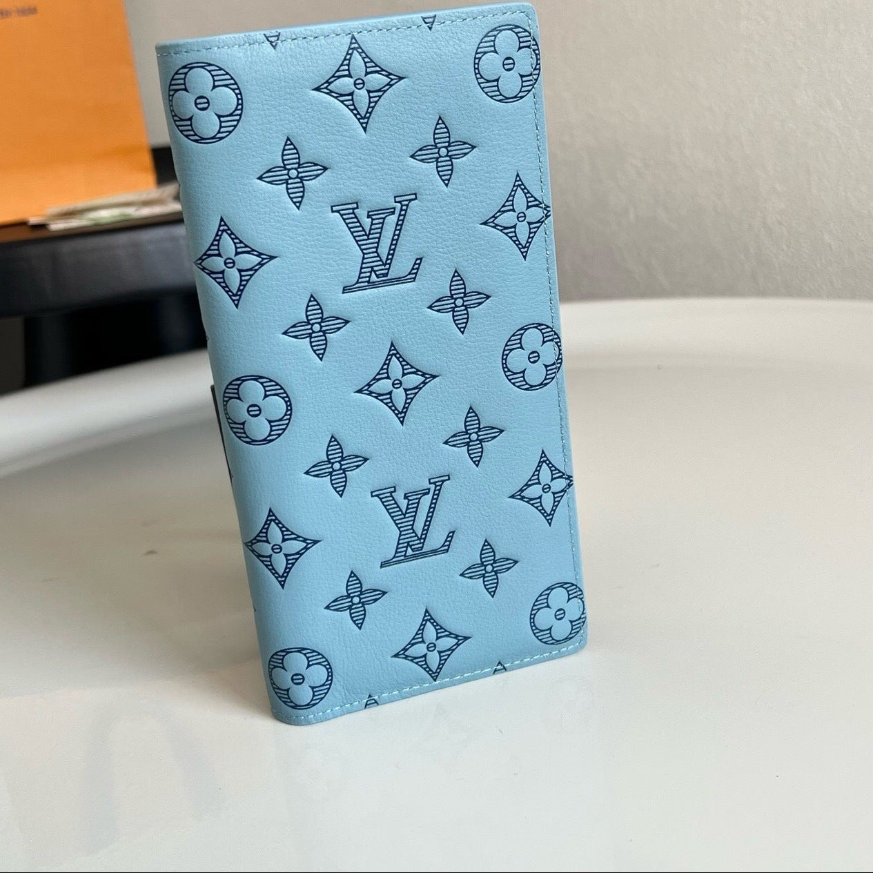 Louis Vuitton Brazza Wallet "Shadow Leather"