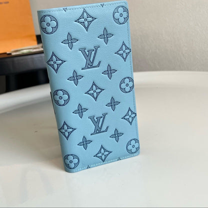 Louis Vuitton Brazza Wallet "Shadow Leather"