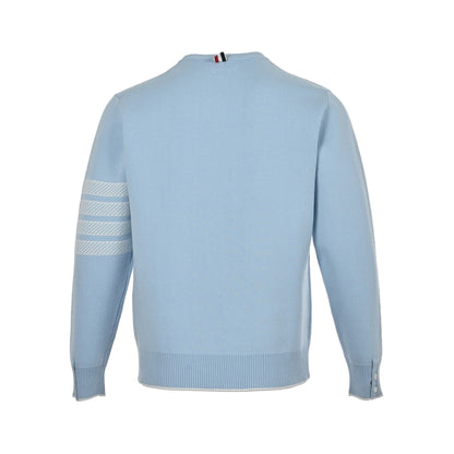 Thom Browne Anchor Sweater "Baby Blue"