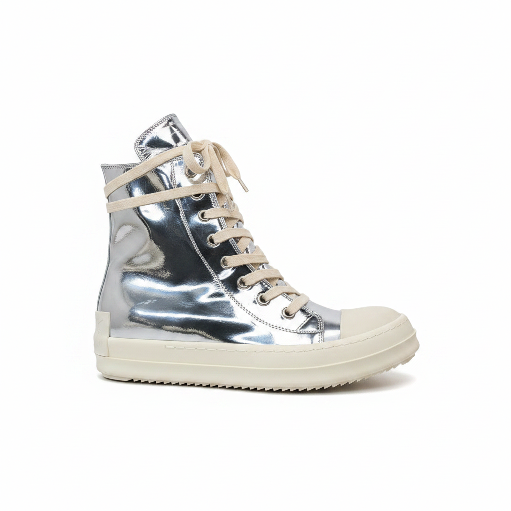 Rick Owens DRKSHDW High "Silver"