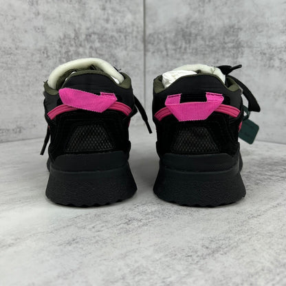 Off-White Sponge Mid "Black-Fuschia"