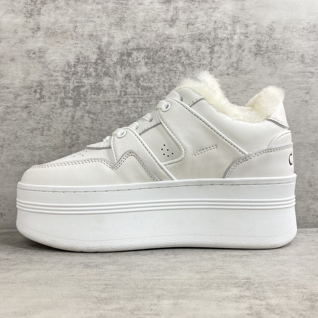 Celine Platform Low-Top "White"