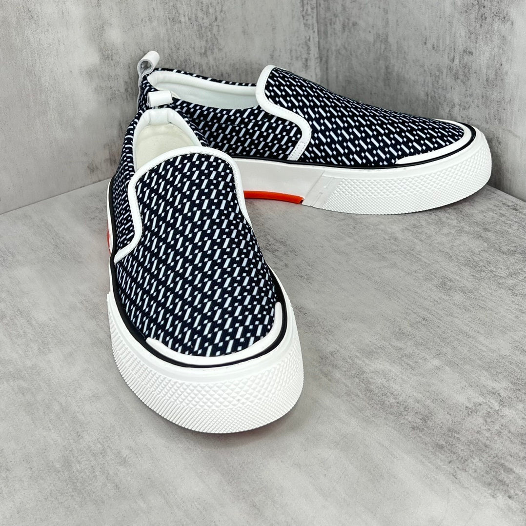 Hermes Gliss Slip-On "Black-White"