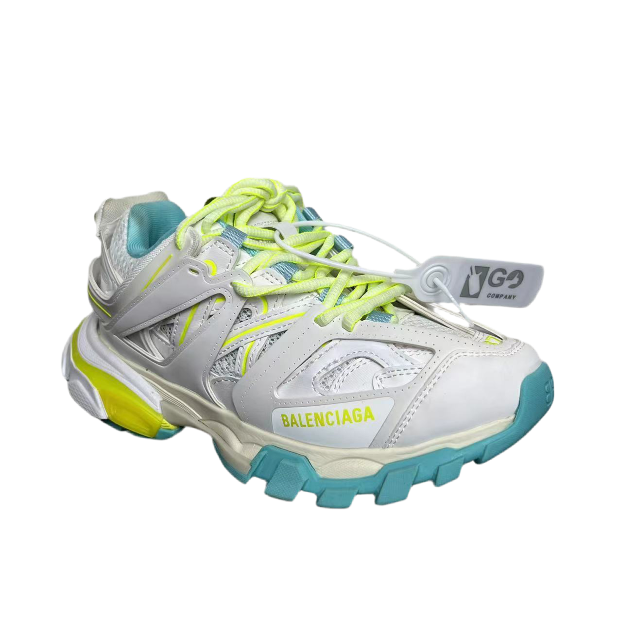 Balenciaga Track "White-Neon Yellow"