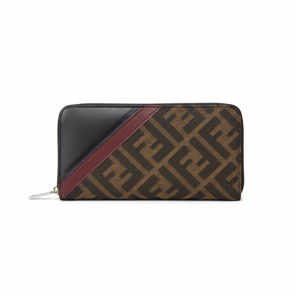 Fendi FF Logo Long Wallet