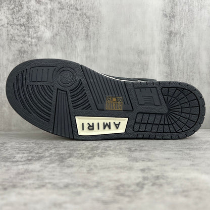 Amiri Skel Top Low "White-Grey-Black"