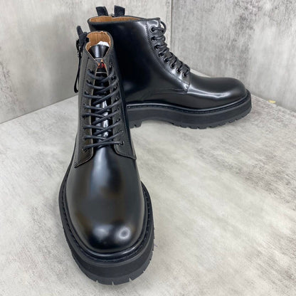 Givenchy Leather Boots Zip-Up