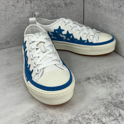 Amiri Court Low "White-Blue Stars"