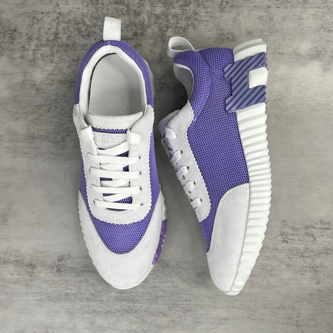 Hermes Bouncing Sneakers "Purple-Grey"
