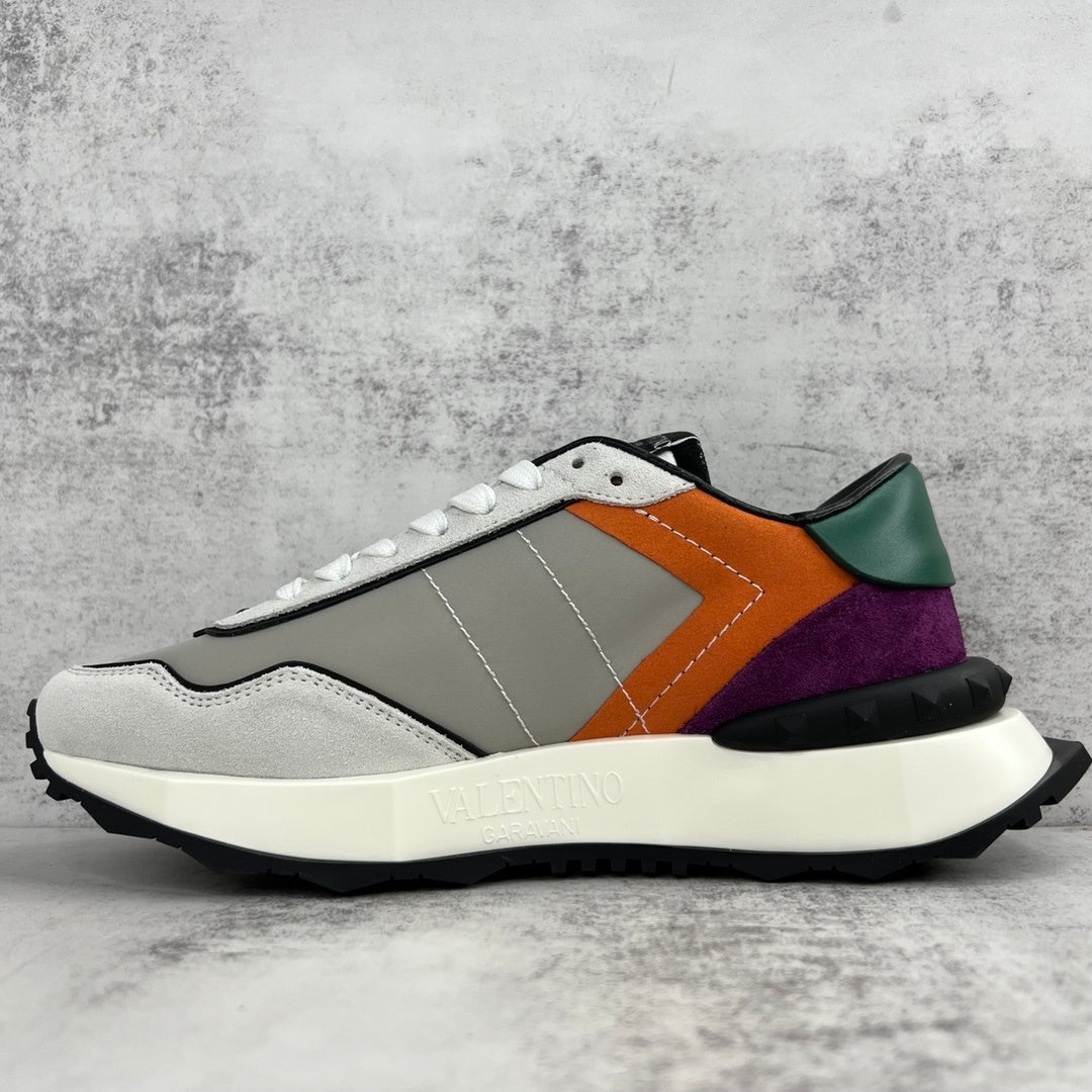 Valentino Garavani Netrunner "Grey-Orange-Purple"