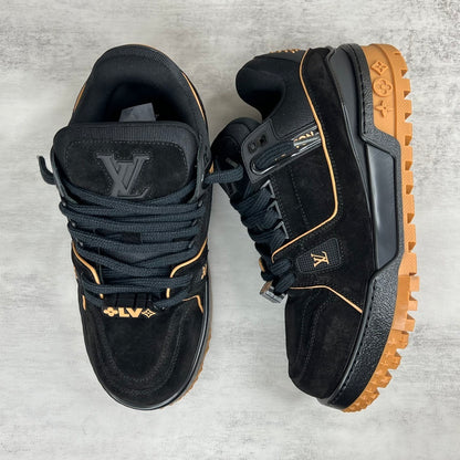 Louis Vuitton Maxi "Brown-Black Suede"