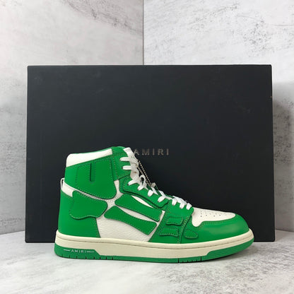 Amiri Skel Top High "White-Green"