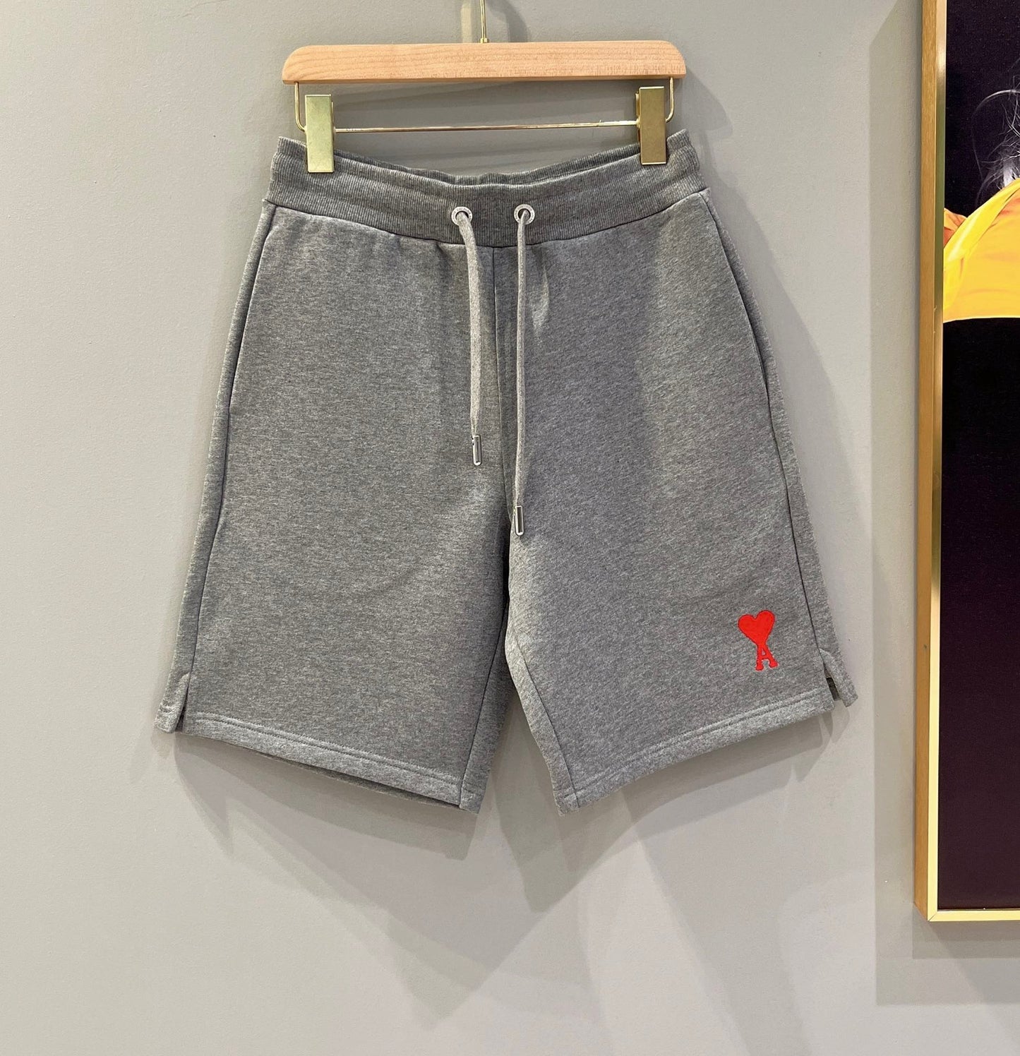 Ami Paris Shorts "Grey"