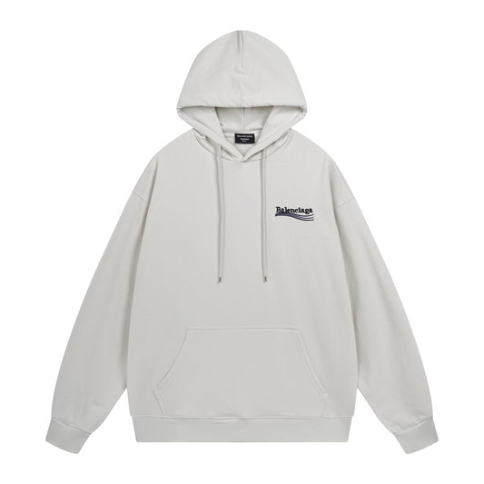Balenciaga Political Campaign Hoodie "White"