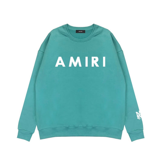 Amiri Core Logo Sweatshirt "Cyan-White"