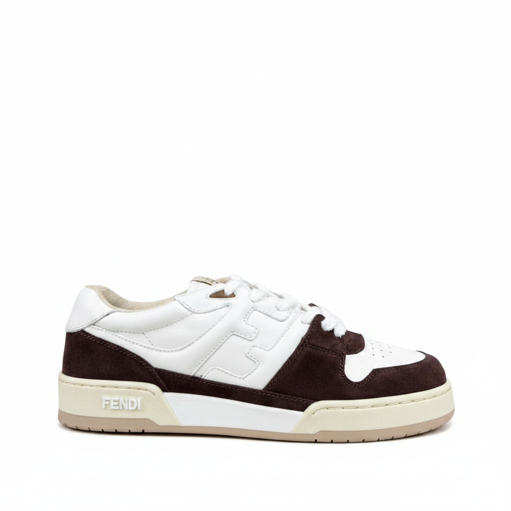 Fendi Match "White-Burgundy Red"