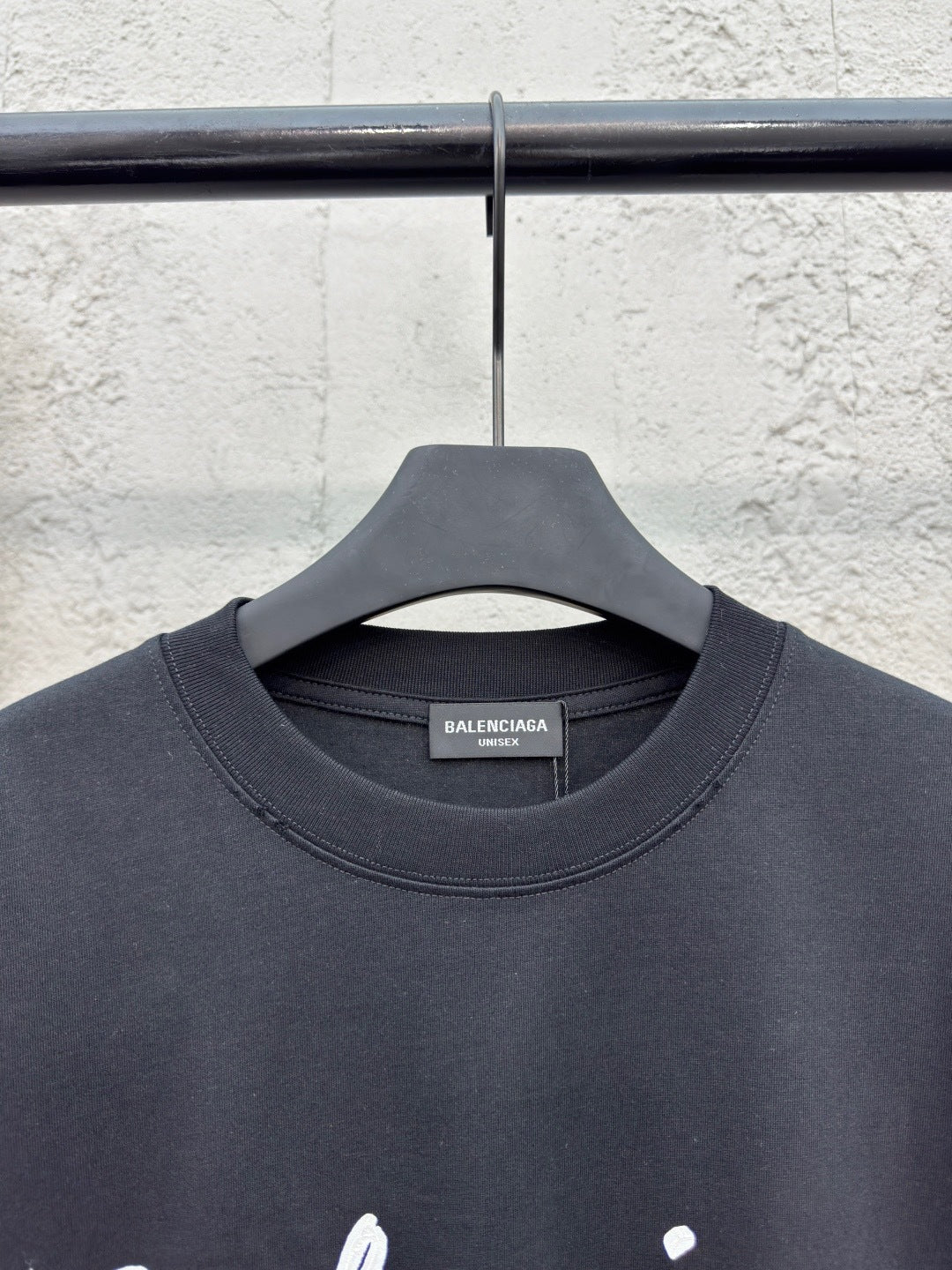 Balenciaga Script Logo T-Shirt "Black"