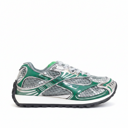 Bottega Veneta Orbit "Green-Silver"
