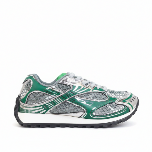 Bottega Veneta Orbit "Green-Silver"