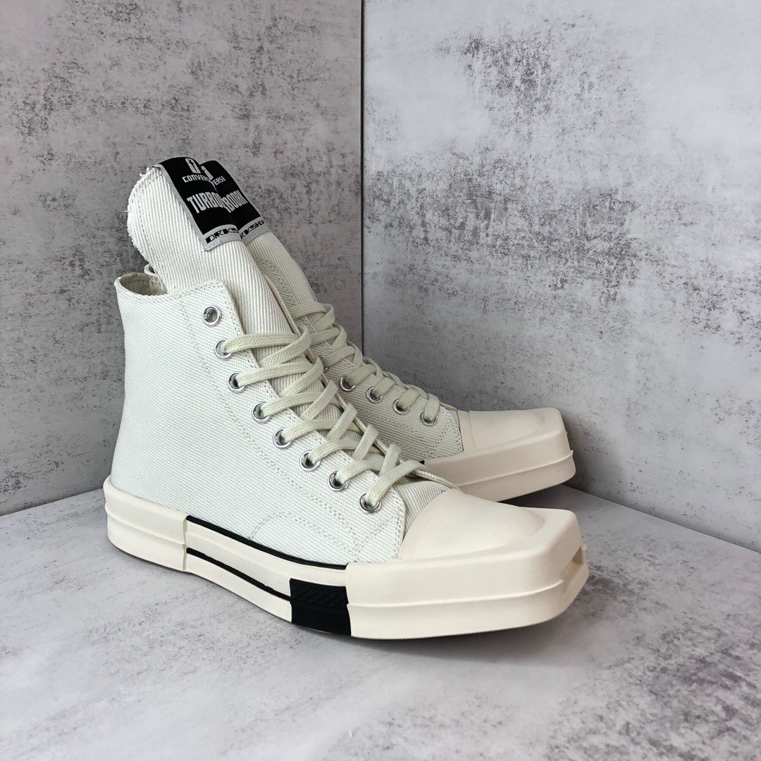 Rick Owens x Converse TURBODRK High "White"