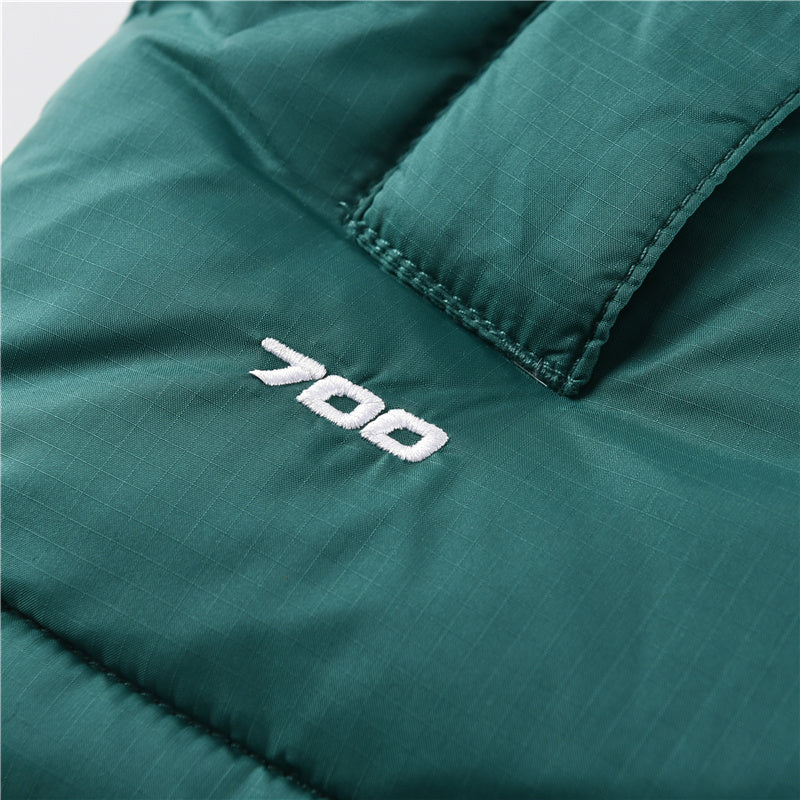 The North Face 700 Down Vest "Teal-Black"