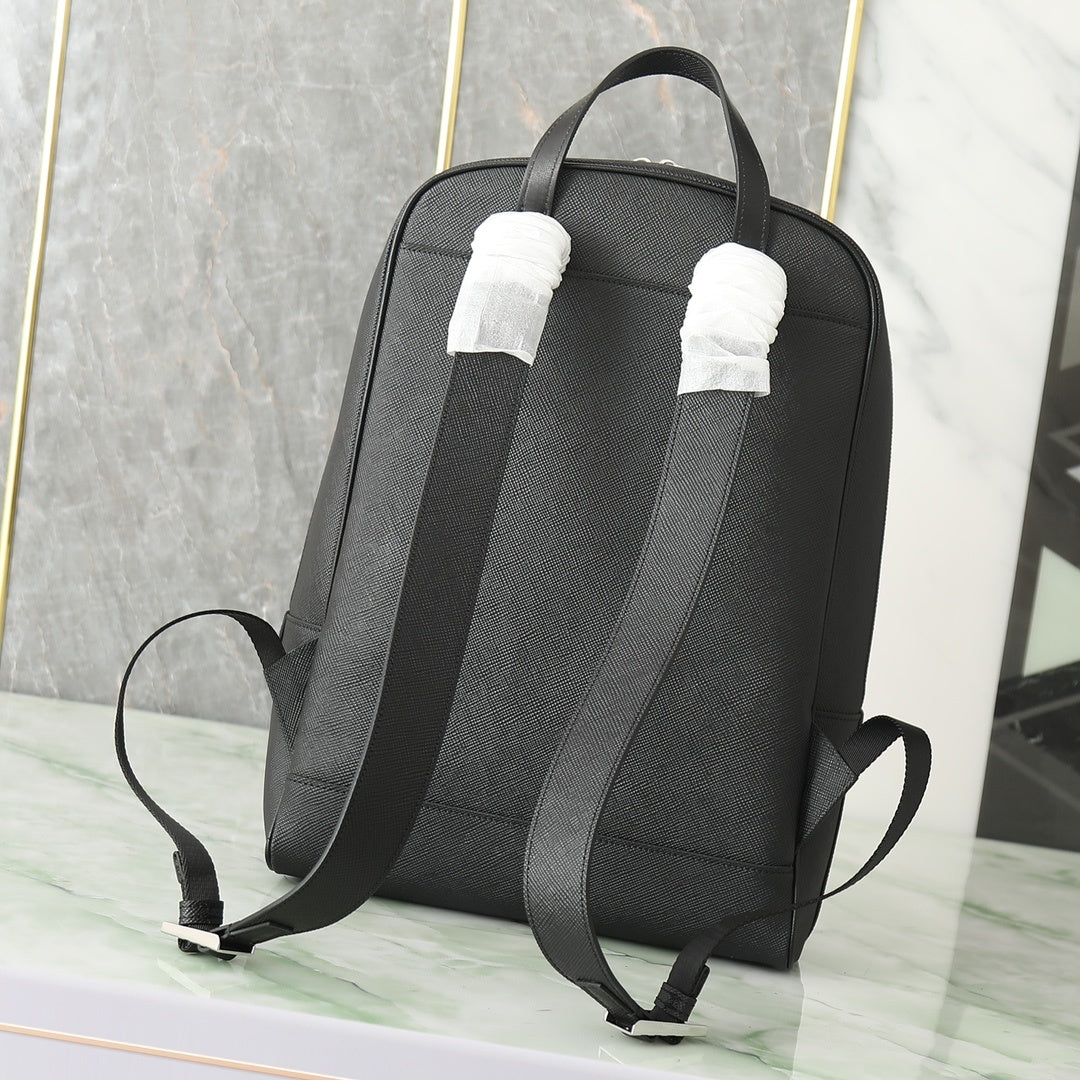 Prada Saffiano Backpack "Black"