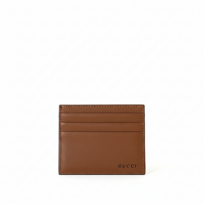 Gucci GG Emblem Embossed Card Case