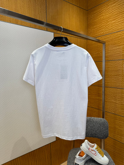 Gucci Printed Cotton Jersey T-Shirt "White"