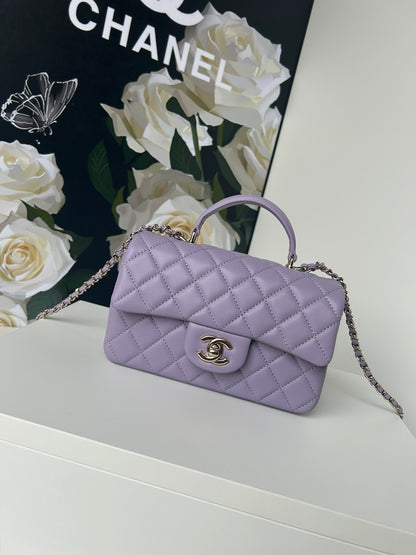 Chanel Large Flap Bag With Top Handle