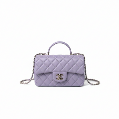 Chanel Large Flap Bag With Top Handle