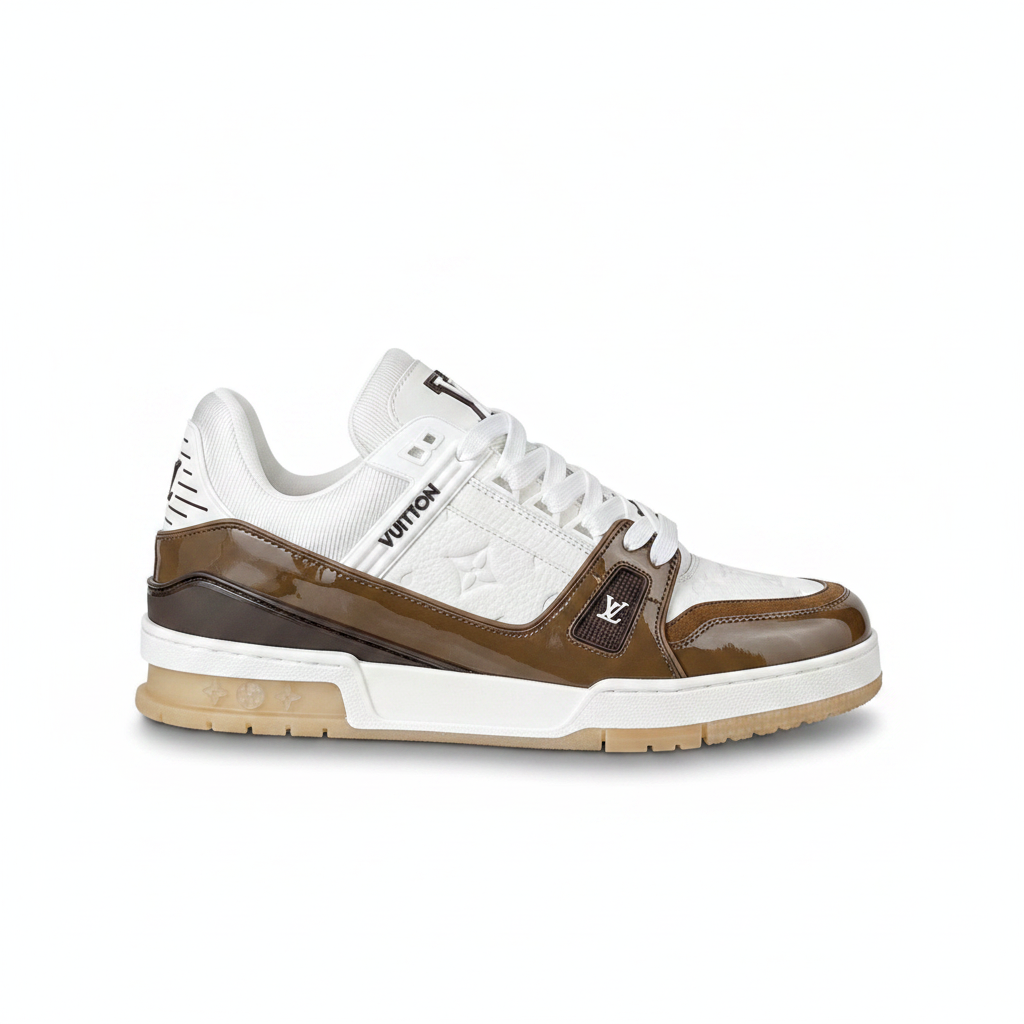 Louis Vuitton LV Trainers "Brown-White"