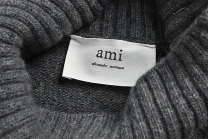 Ami Paris Ami De Coeur Sweater "Grey"