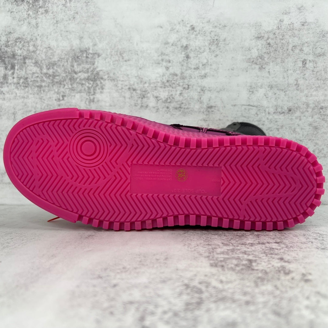 Off-White Off-Court High "Black-Fuschia"