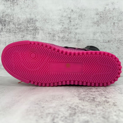 Off-White Off-Court High "Black-Fuschia"