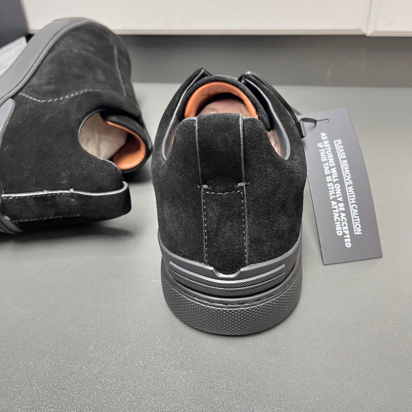Zegna Triple Stitch "Black"