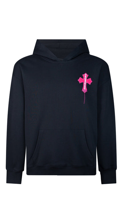 Chrome Hearts Hoodie "Black-Pink"