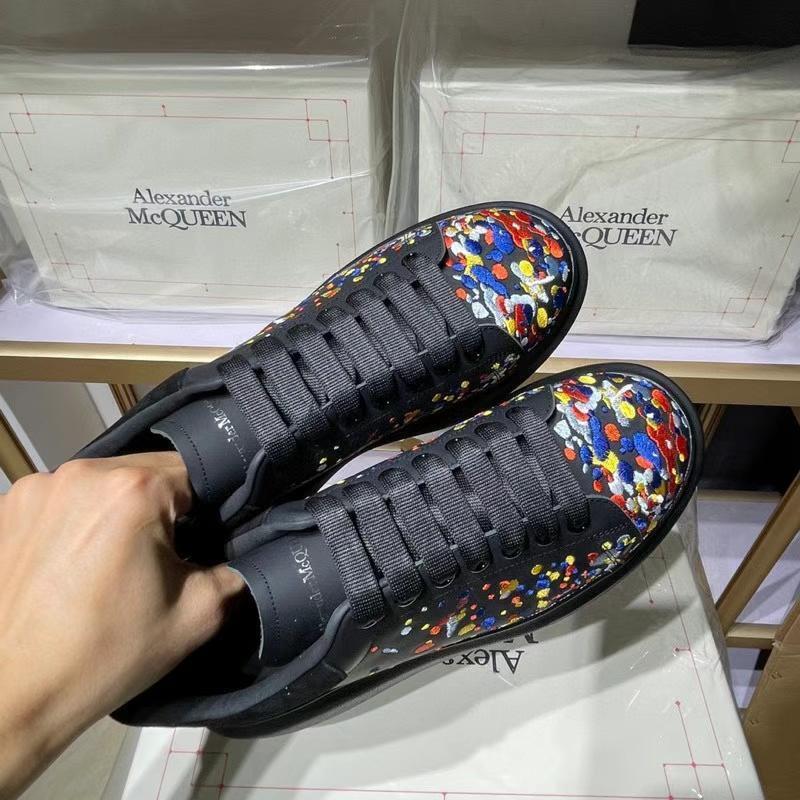 Alexander McQueen Oversized "Black Paint-Embroidery"