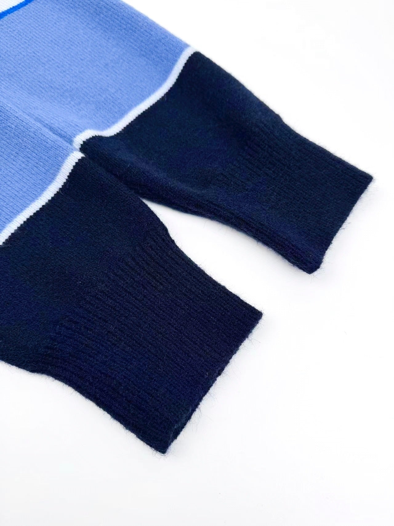 Dior CD Diamond Sweater "Blue Cashmere and Cotton Jersey"
