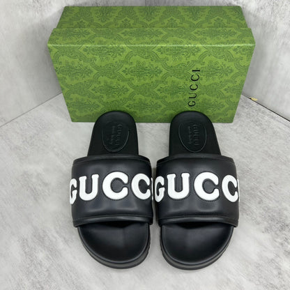 Gucci Slides "Black-White"