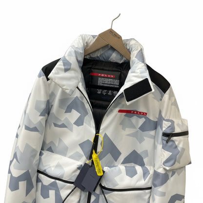 Prada Down Jacket "Marble Grey Camo"