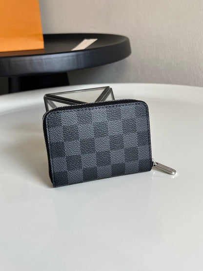 Louis Vuitton Zippy Coin Purse "Damier Graphite"