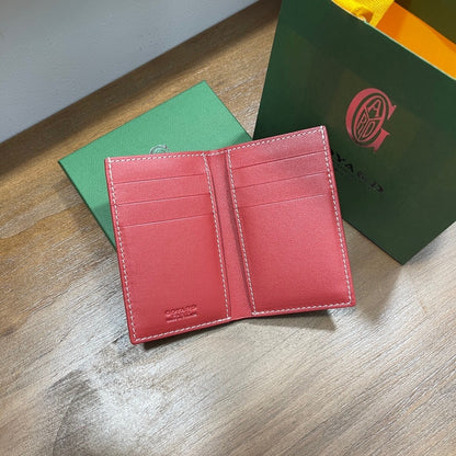 Goyard Saint-Pierre Card Wallet "Red"