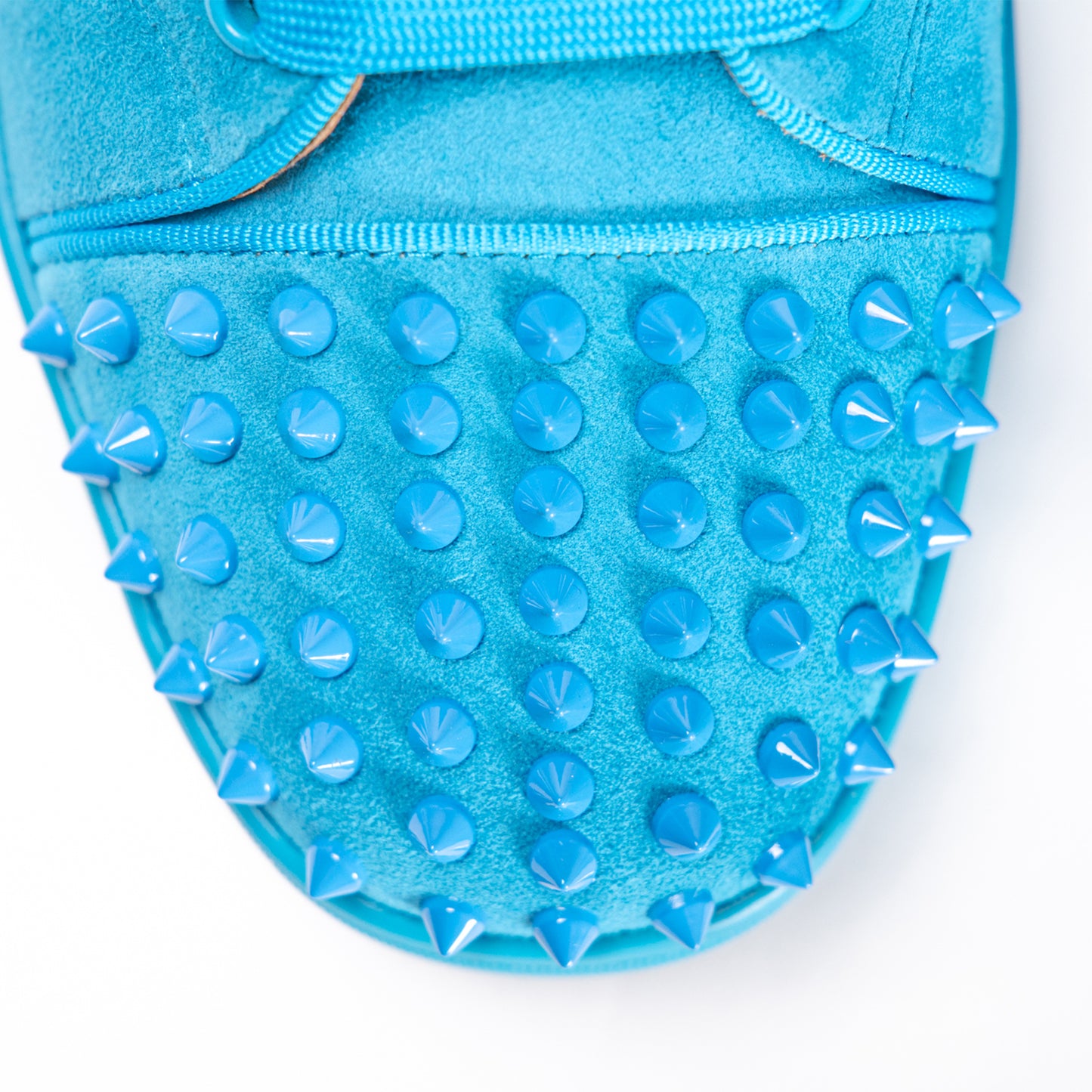Christian Louboutin Louis Junior Spikes "Blue"