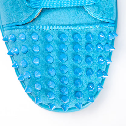 Christian Louboutin Louis Junior Spikes "Blue"