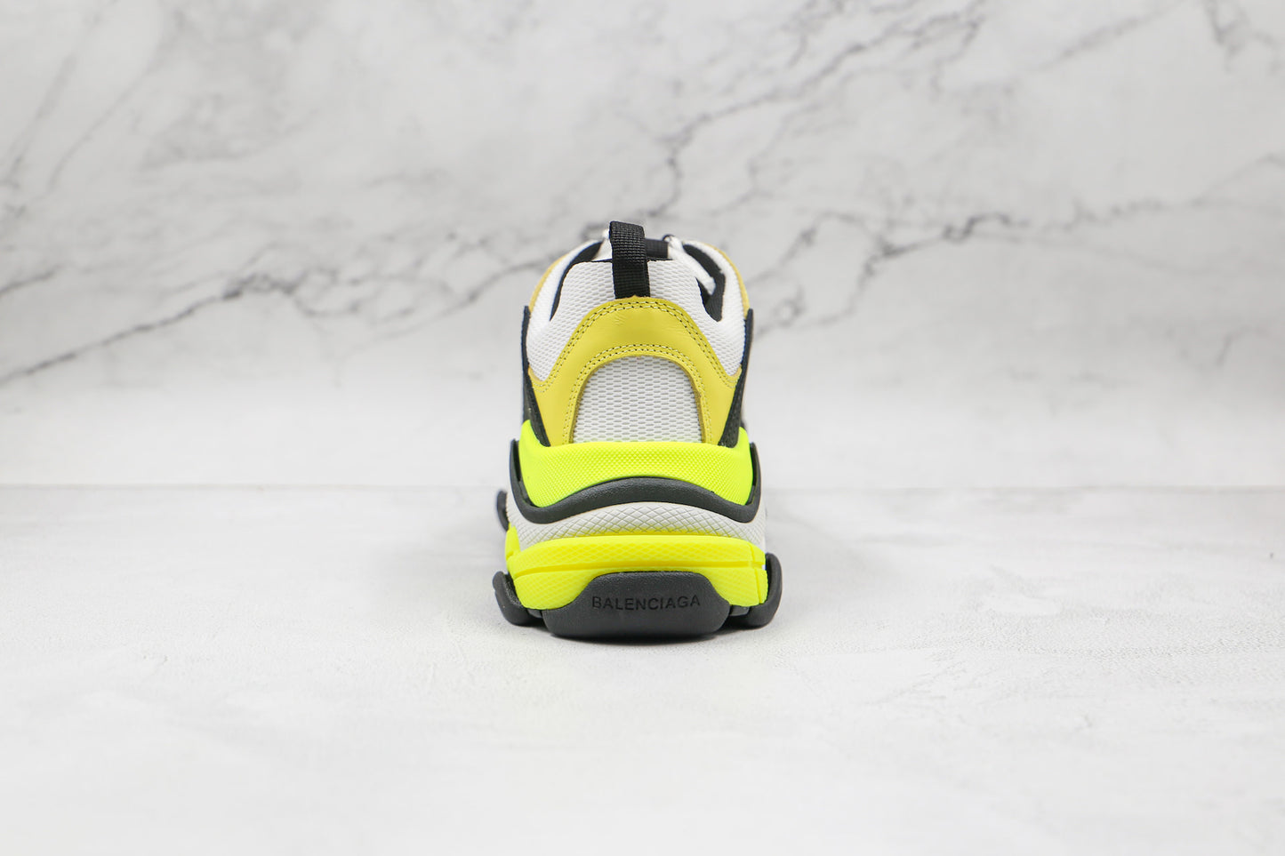 Balenciaga Triple S "White-Black-Yellow"