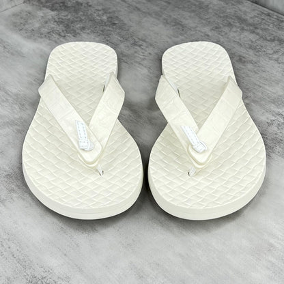 Bottega Veneta Flip-Flops "White"