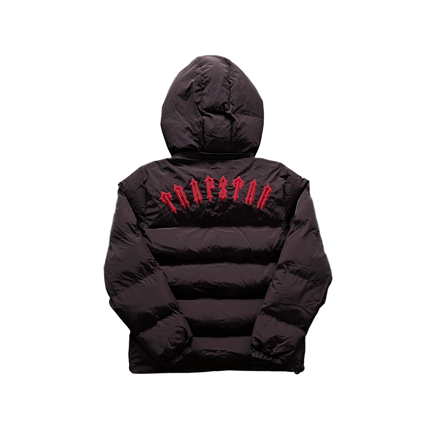 Trapstar Irongate Down Jacket "Black-Red"